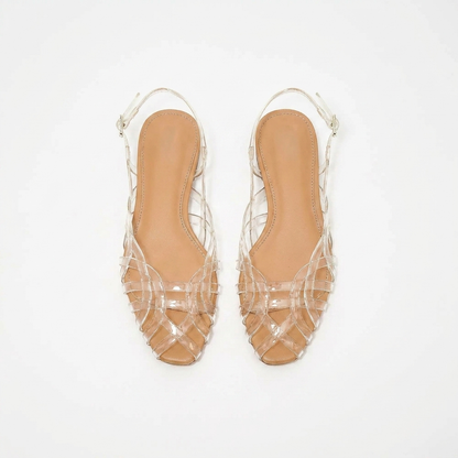 Aria — Sandali Slingback Intrecciati Da Donna, immagine 6