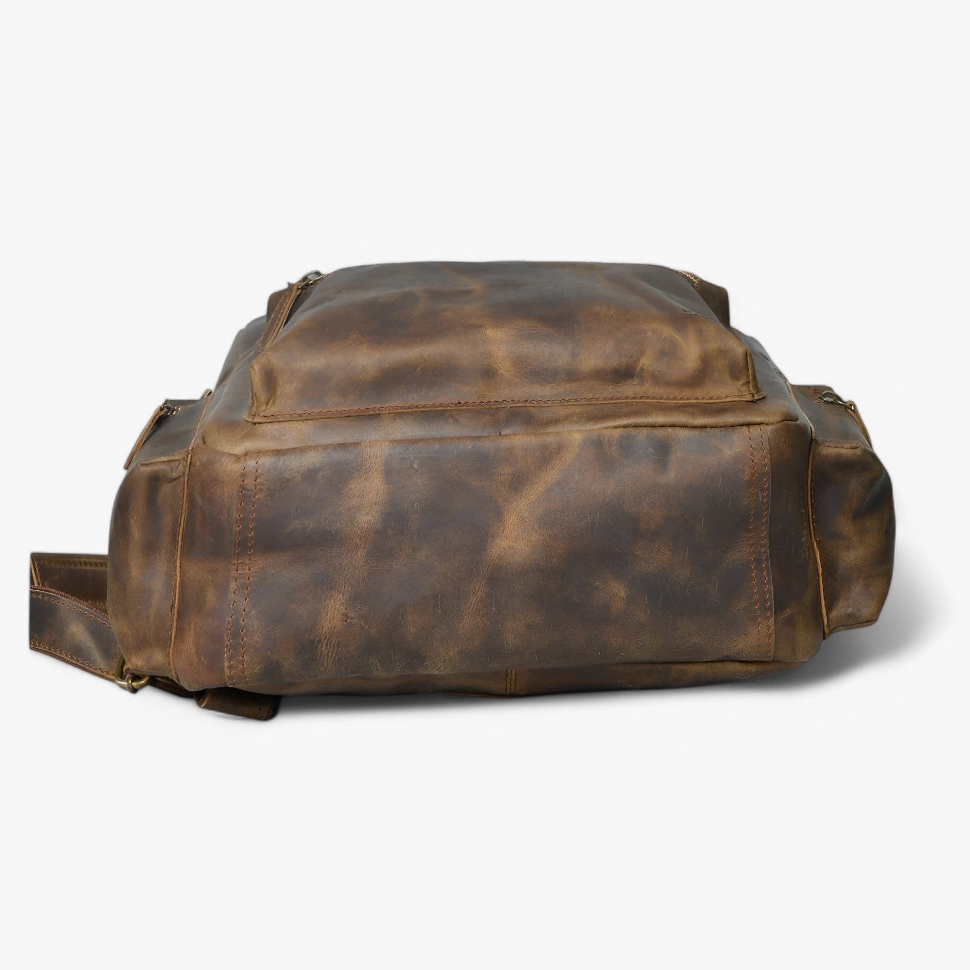Zaino Marrone Multitasche Unisex — Viaggio, immagine 6