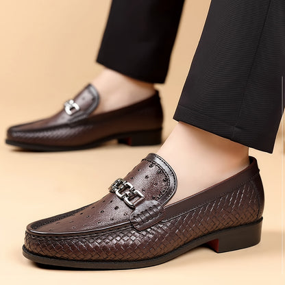Amalfi | Woven Leather Loafer
