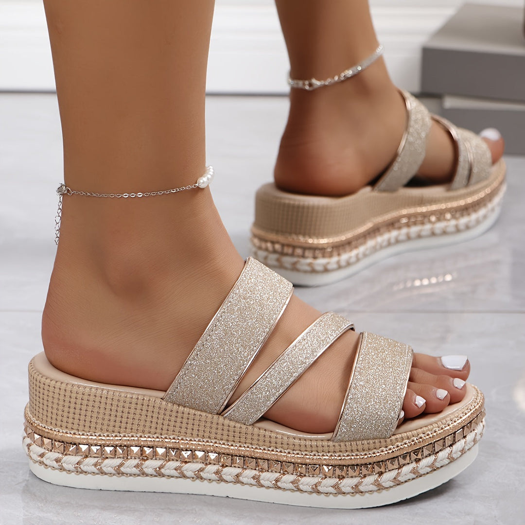 Layla — Ciabatte Platform Da Donna, immagine 3
