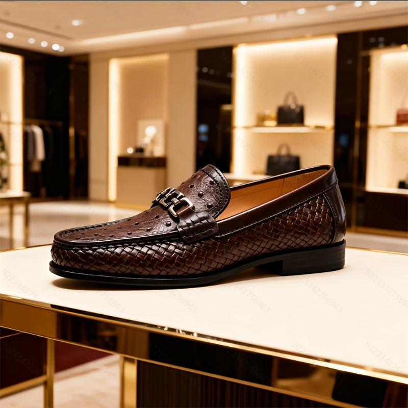 Amalfi | Woven Leather Loafer