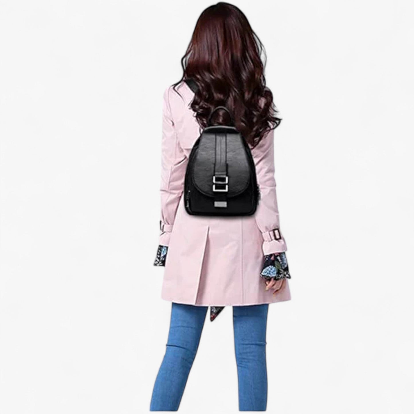 Zaino Multicolore Con Patta Donna — Bellagio, immagine 15