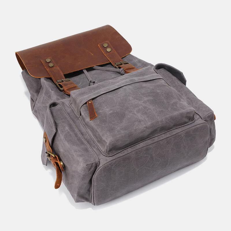 Zaino Multicolore Porta Laptop Da 15,6 Pollici Unisex — Canvas, immagine 3