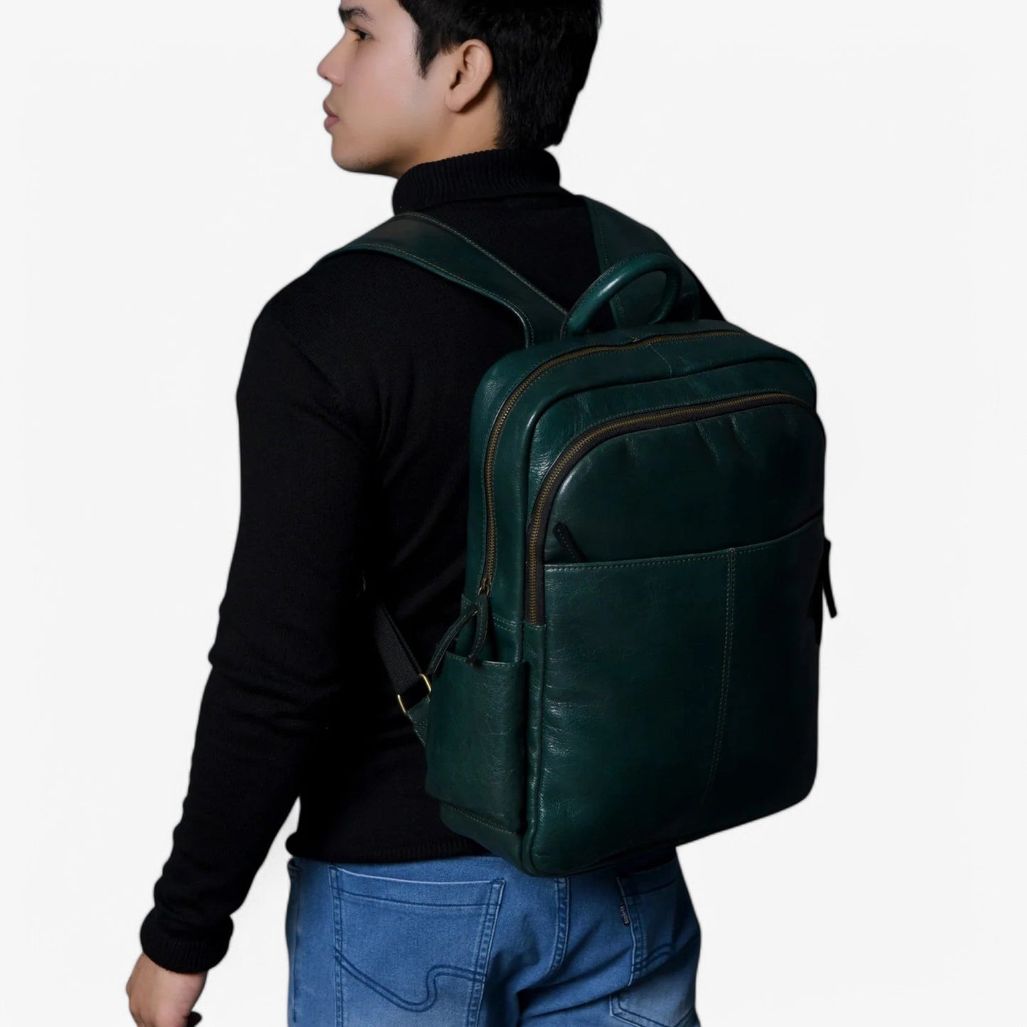Zaino Verde Minimal Donna — Como, immagine 6