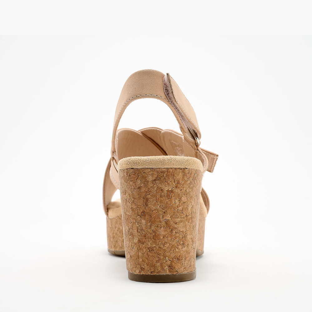 Nerisa Platform — Sandali Con Plateau Con Zeppa Da Donna, immagine 6