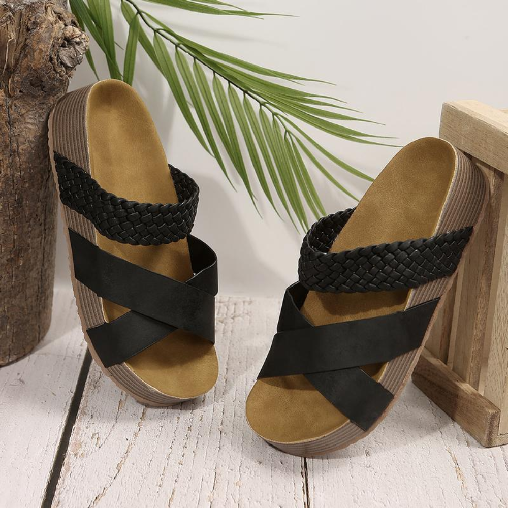 Cross Braided — Sandali Intrecciati Da Donna, immagine 6
