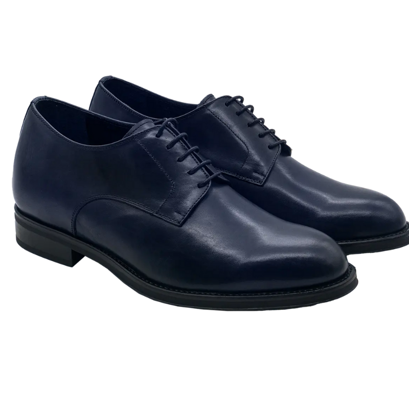 Maddalena — Scarpe Eleganti Blu Da Uomo, immagine 1