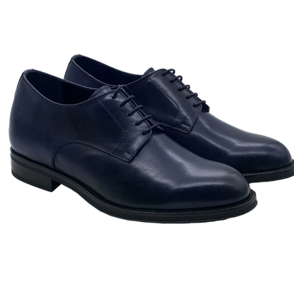 Maddalena — Scarpe Eleganti Blu Da Uomo, immagine 1