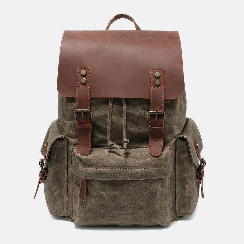Zaino Multicolore Porta Laptop Da 15,6 Pollici Unisex — Canvas, immagine 14
