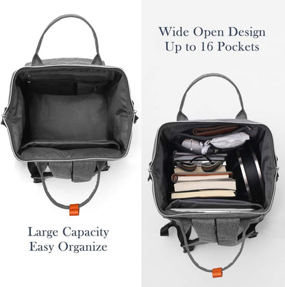 Zaino Multicolore Porta Laptop Da 15,6 Pollici Donna — Studio, immagine 2