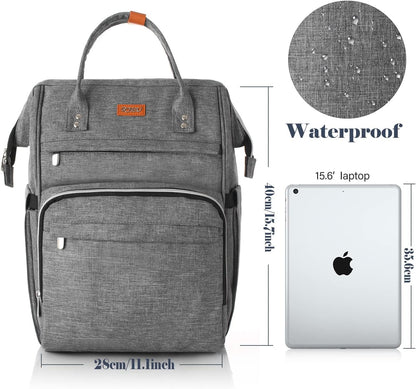 Zaino Multicolore Porta Laptop Da 15,6 Pollici Donna — Studio, immagine 6