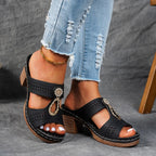 Bella — Sandali Mule Con Gioiello Da Donna, immagine 8