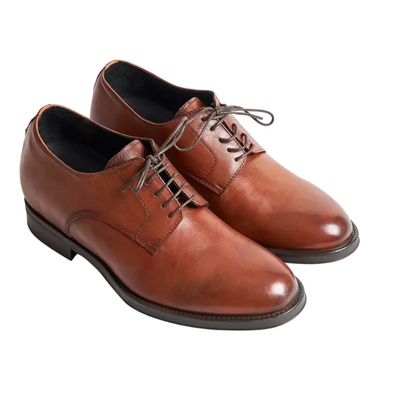 Maddalena — Scarpe Eleganti Marroni Da Uomo, immagine 1