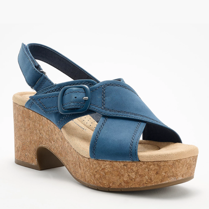 Nerisa Platform — Sandali Con Plateau Con Zeppa Da Donna, immagine 7
