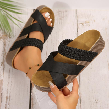 Cross Braided — Sandali Intrecciati Da Donna, immagine 8