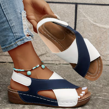 Santorini — Sandali Con Plateau Da Donna, immagine 8