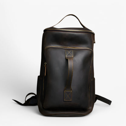 Zaino Marrone Minimal Unisex — Siena, immagine 2