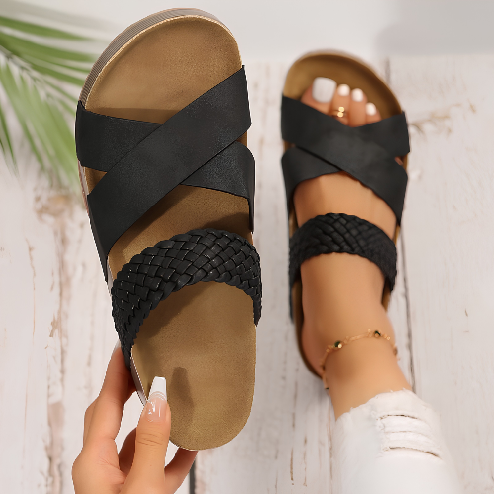 Cross Braided — Sandali Intrecciati Da Donna, immagine 9