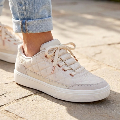 Nuvola — Sneakers Trapuntate Da Donna, immagine 7