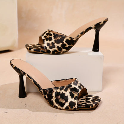 Valentina | Sandalo Animalier con Tacco