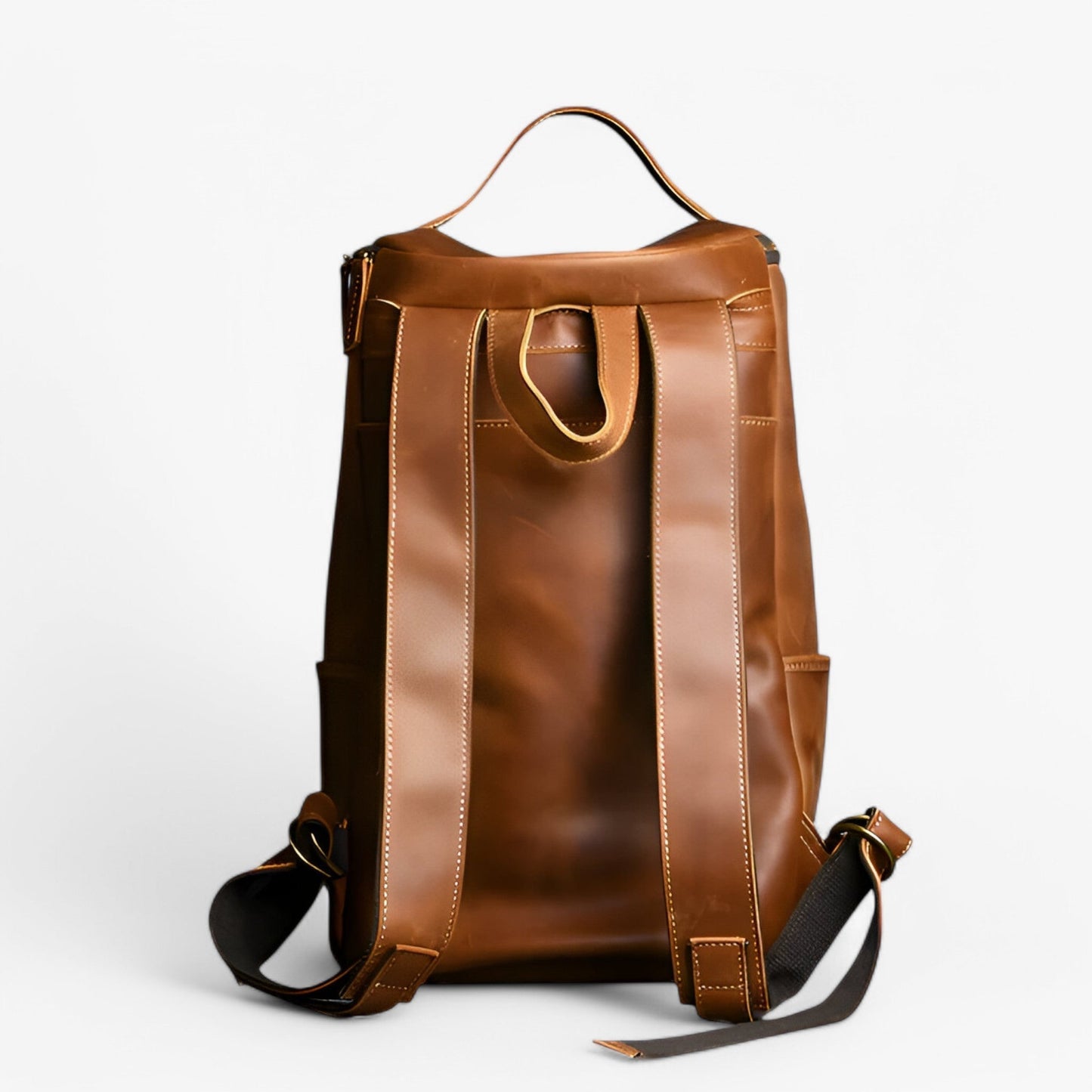 Zaino Marrone Minimal Donna — Lucca, immagine 2