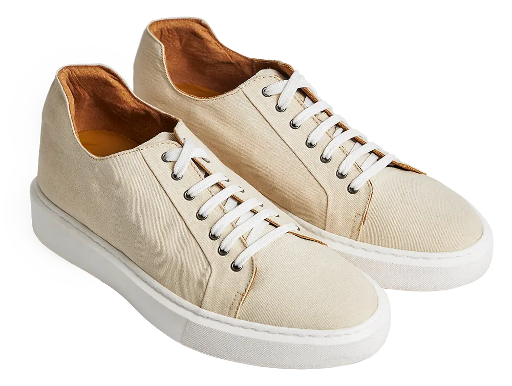 Amalfi — Sneakers Beige Da Uomo, immagine 2