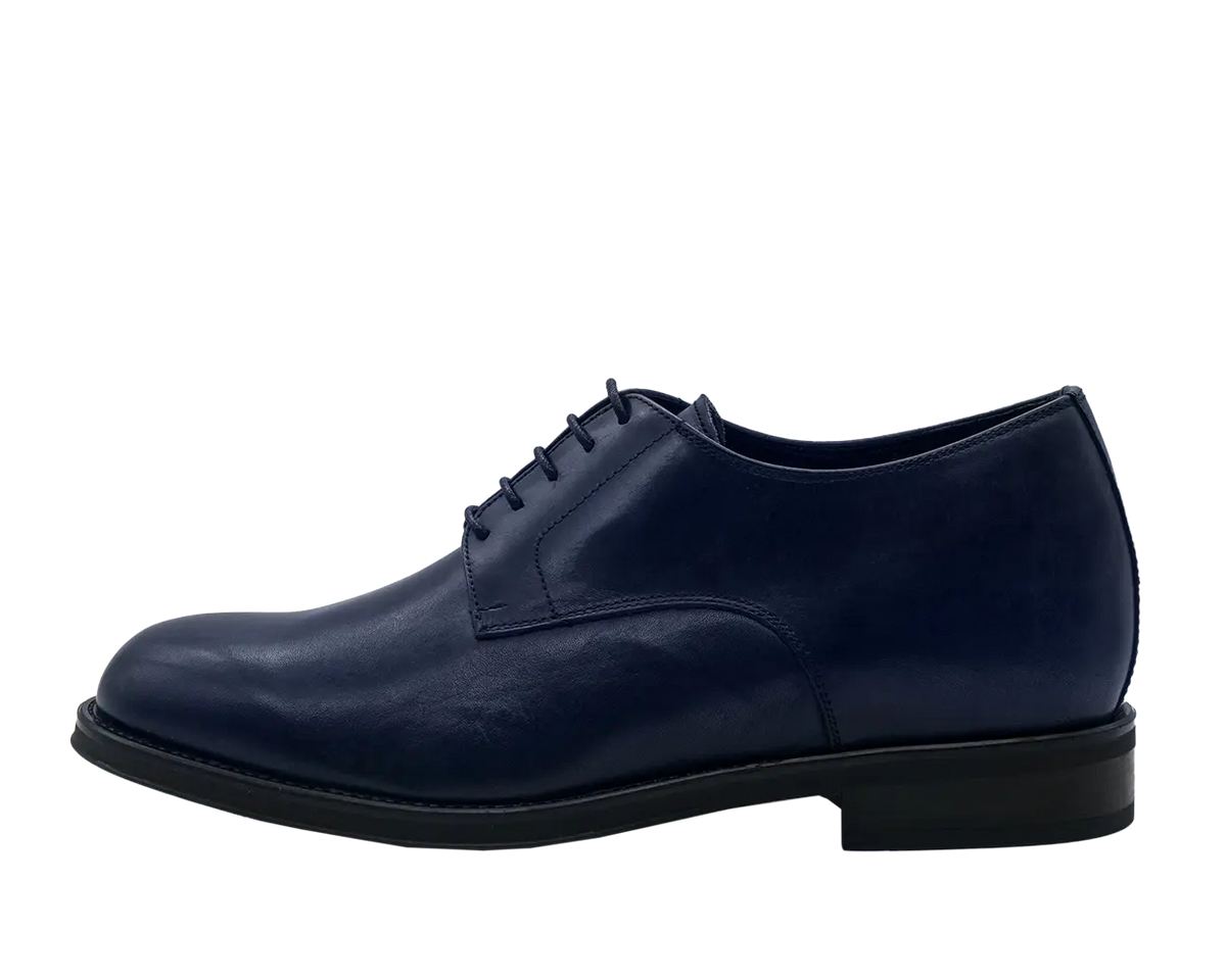 Maddalena — Scarpe Eleganti Blu Da Uomo, immagine 3