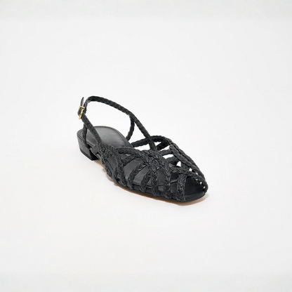Aria — Sandali Slingback Intrecciati Da Donna, immagine 11