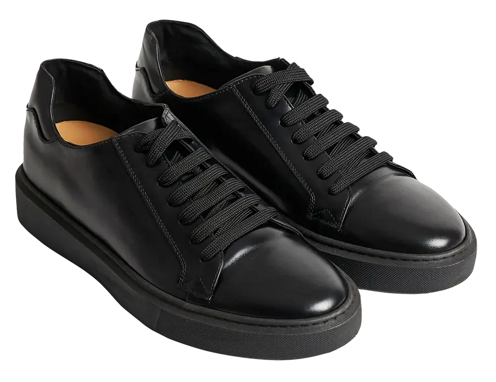 Modica — Sneakers Nere Da Uomo, immagine 2