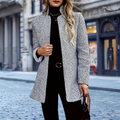 Blazer Donna | Collo Alto & Design Testurizzato Elegante