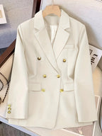 Blazer Donna | Doppiopetto & Bottoni Dorati Raffinati