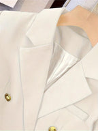 Blazer Donna | Doppiopetto & Bottoni Dorati Raffinati