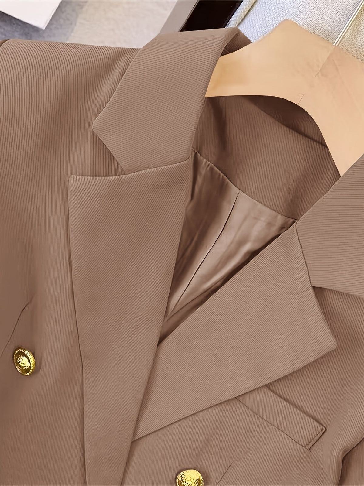 Blazer Donna | Doppiopetto & Bottoni Dorati Raffinati