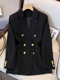 Blazer Donna | Doppiopetto & Bottoni Dorati Raffinati