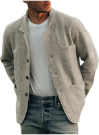 Blazer Uomo | Design Rilassato & Tasche Applicate