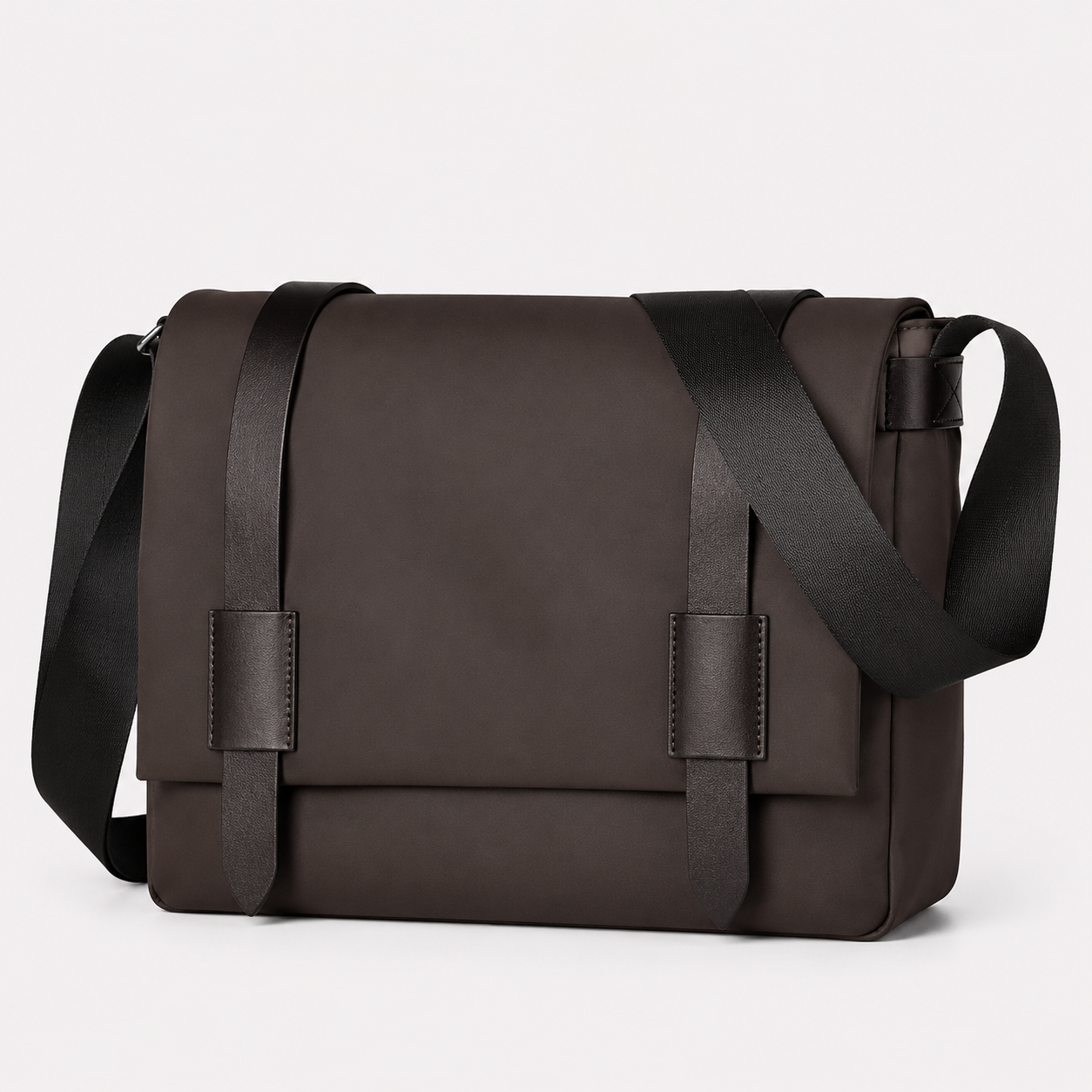 Borsa Messenger Multicolore Con Patta Uomo — Padova, immagine 2