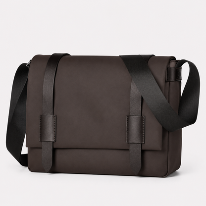 Borsa Messenger Multicolore Con Patta Uomo — Padova, immagine 2
