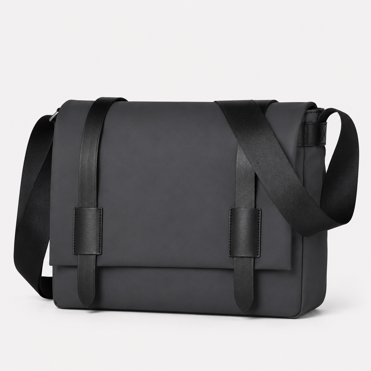 Borsa Messenger Multicolore Con Patta Uomo — Padova, immagine 3