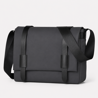 Borsa Messenger Multicolore Con Patta Uomo — Padova, immagine 3