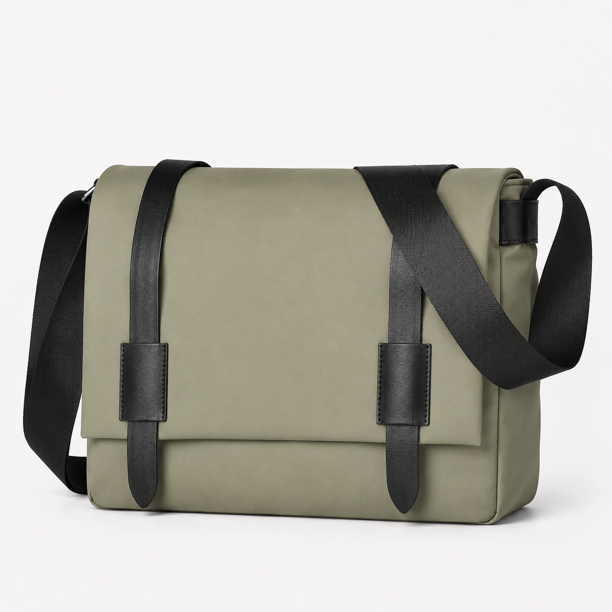 Borsa Messenger Multicolore Con Patta Uomo — Padova, immagine 1