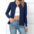 Cardigan Corto Da Donna Con Bottoni E Girocollo, immagine 1