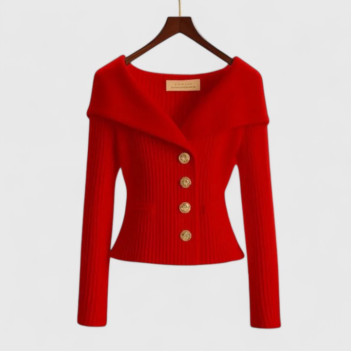 Cardigan Donna | Collo Ampio & Linea Sfiancata