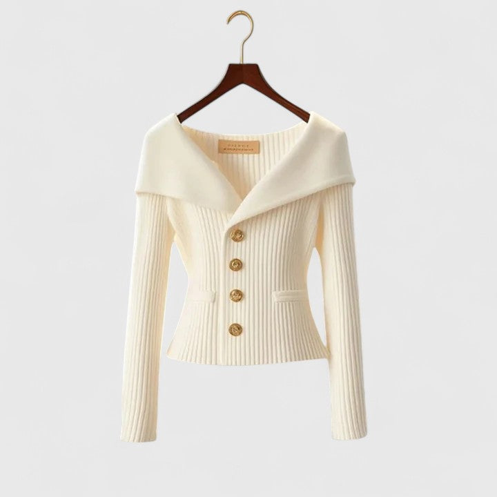 Cardigan Donna | Collo Ampio & Linea Sfiancata