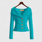 Cardigan Donna | Collo Ampio & Linea Sfiancata