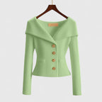 Cardigan Donna | Collo Ampio & Linea Sfiancata