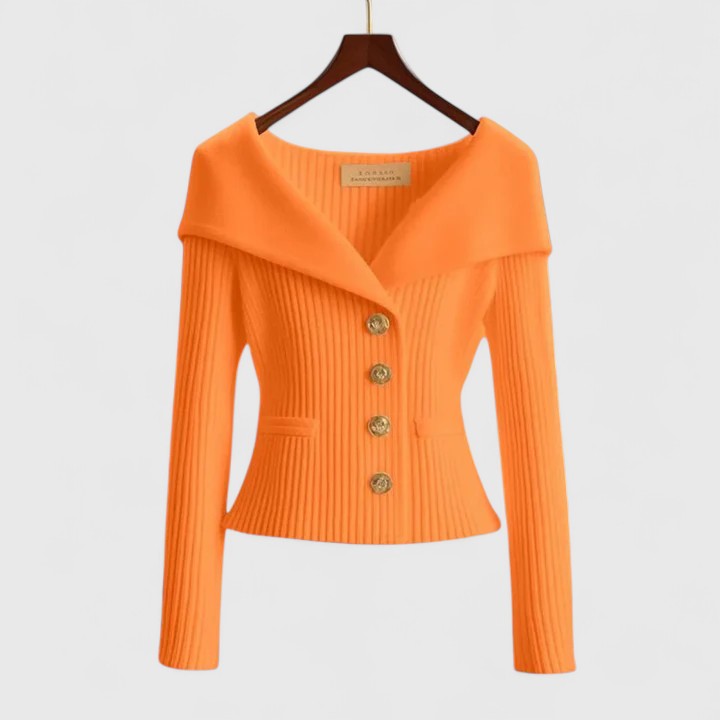 Cardigan Donna | Collo Ampio & Linea Sfiancata