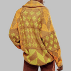 Cardigan Donna | Motivo Geometrico & Linea Oversize