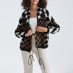 Cardigan Donna | Motivo Geometrico & Linea Oversize