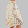 Cardigan Donna | Motivo Geometrico & Linea Oversize