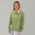 Cardigan Donna | Oversize con Chiusura Asimmetrica & Comfort
